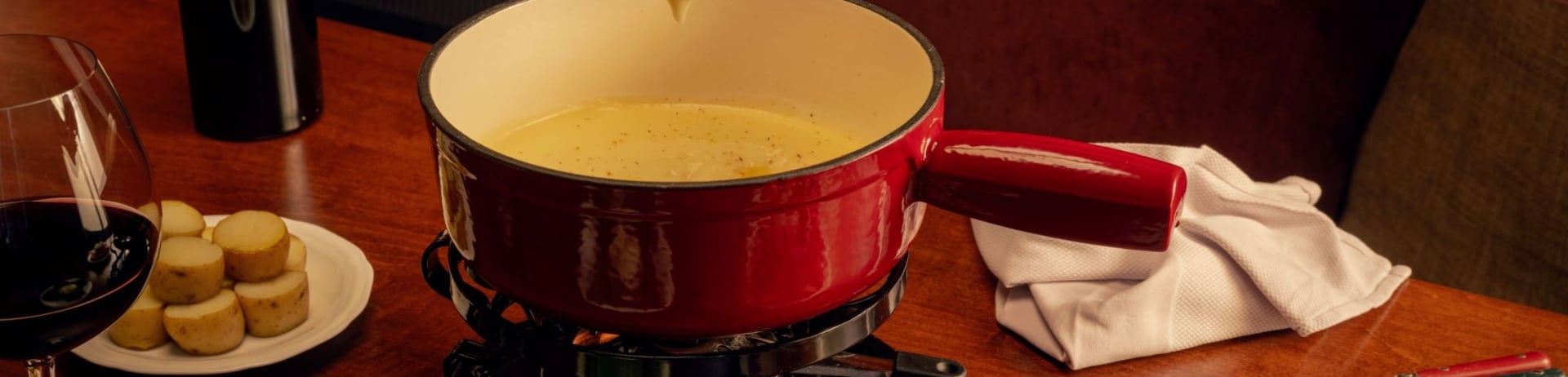 Fondue experience at Walliser Stube