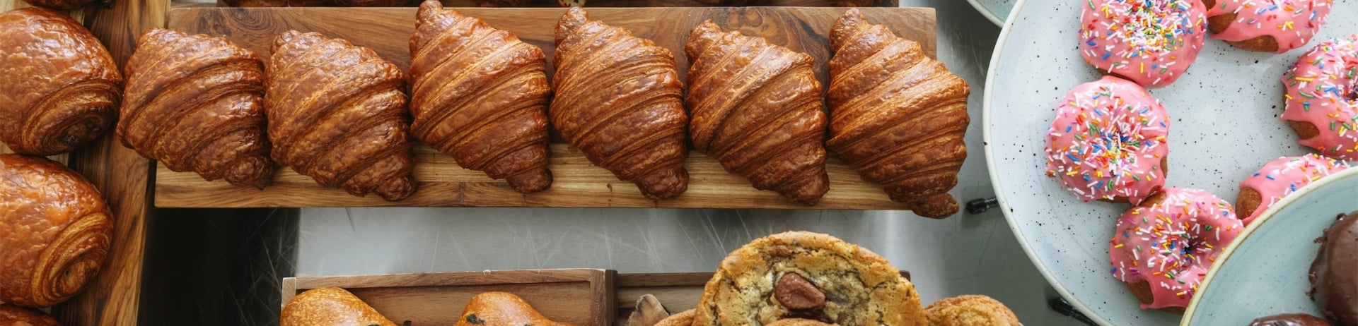 tablescape of baked goods