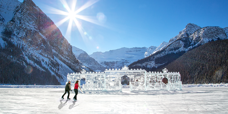 Why Ice Skating is at its Best in Lake Louise