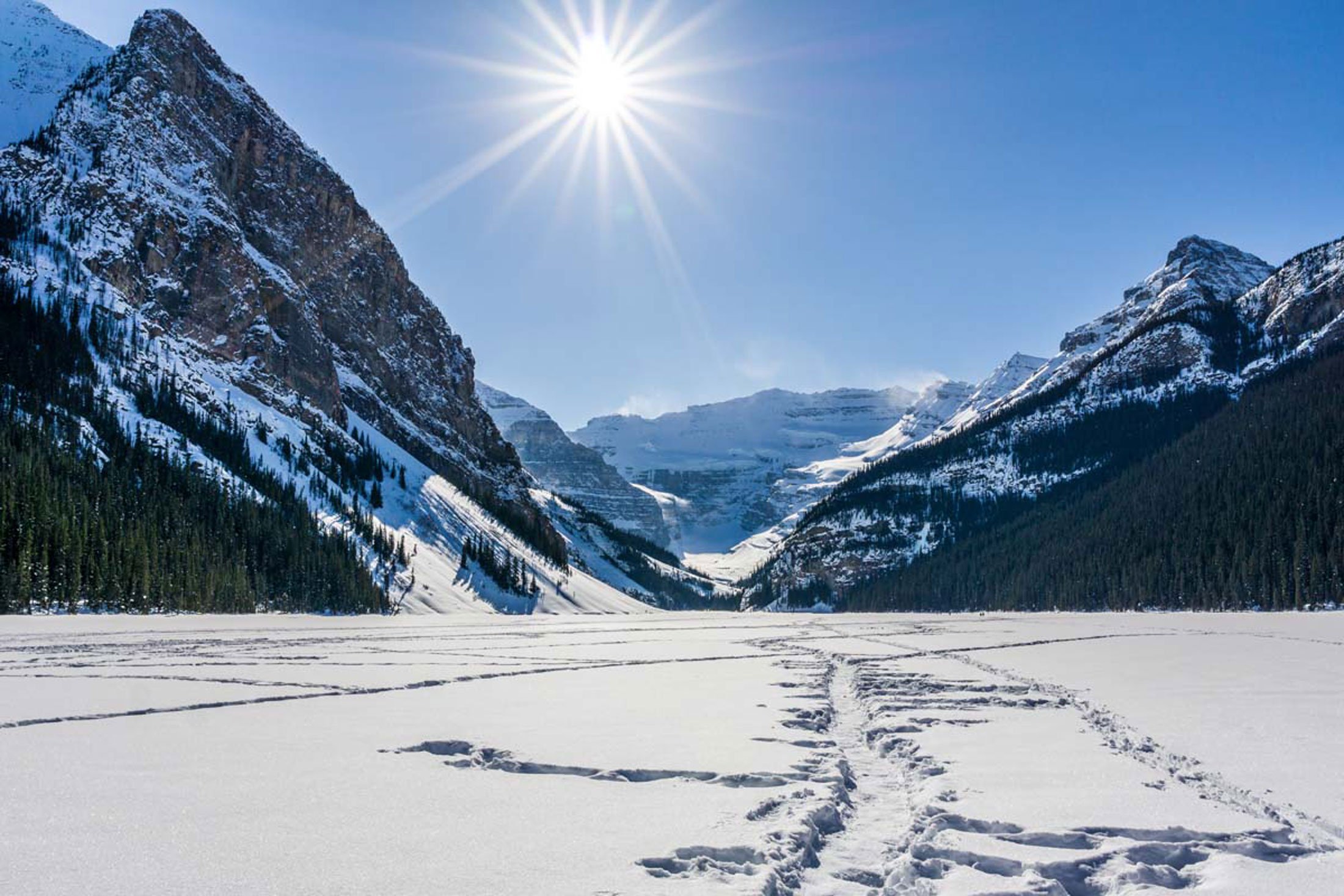 Lake Louise Snow Covered