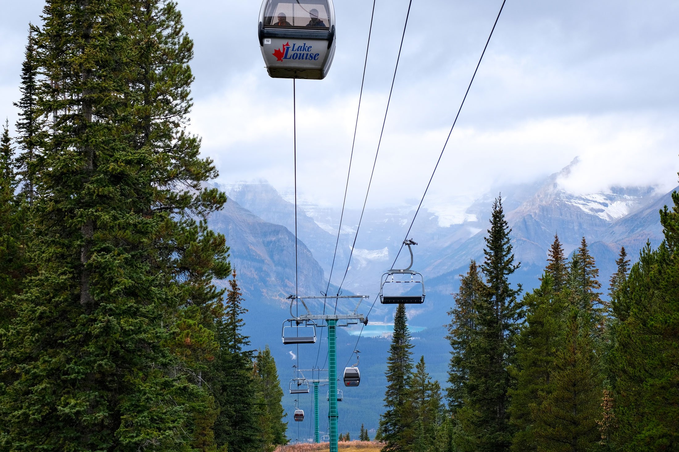 Lake Louise summer gondola
