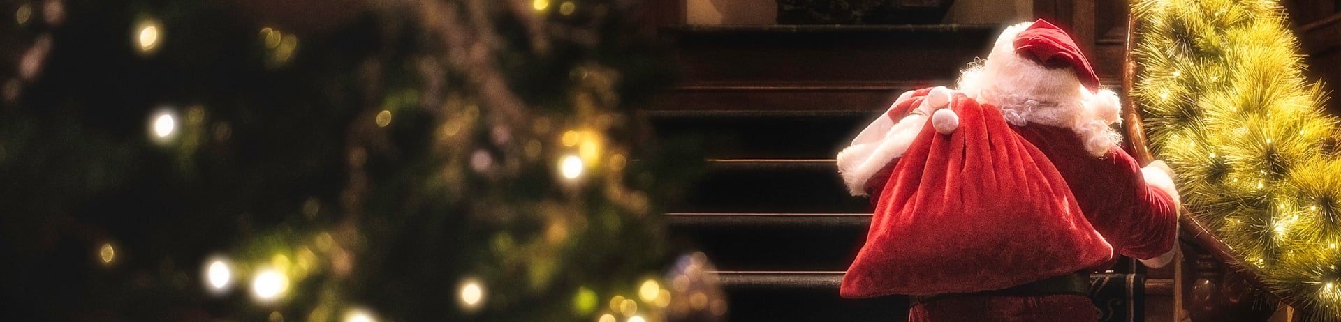 Santa at Fairmont Chateau Lake Louise